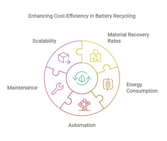 battery recycling line