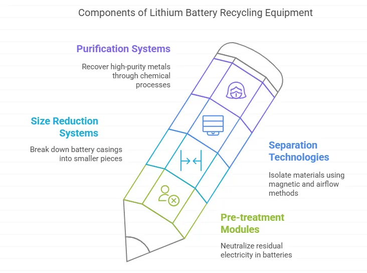 lithium battery recycling equipment1