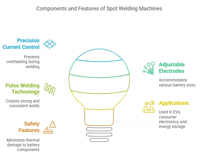 spot welding machine for lithium ion battery1
