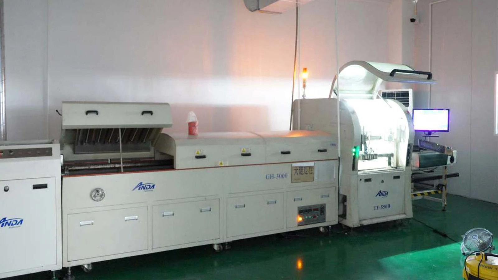 5. Brush three anti-paint