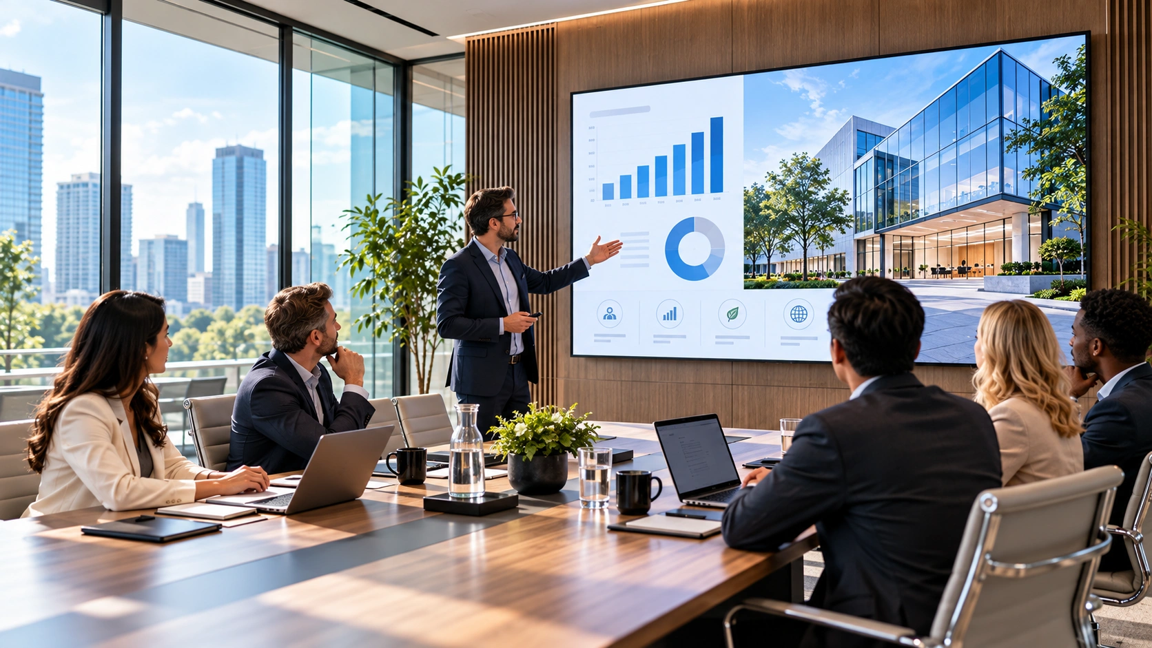 Conference Room LED Screen