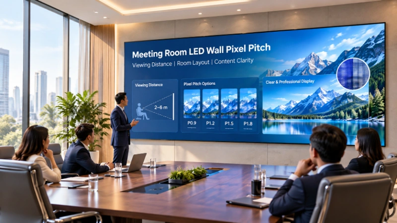 Meeting Room LED Wall