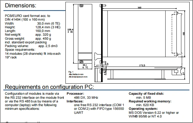 Epro MMS6120 Details