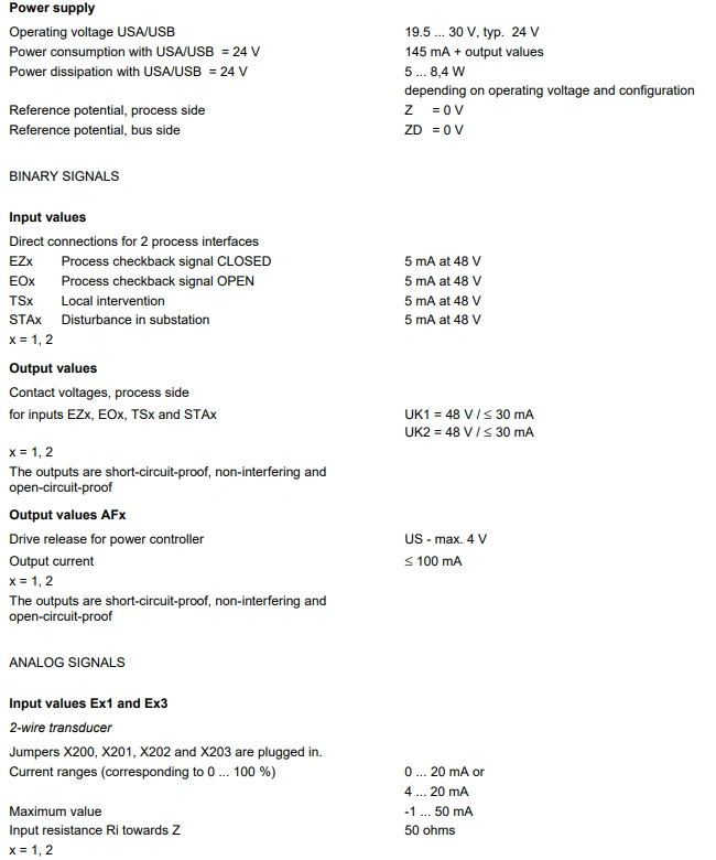 83SR07-E technical data