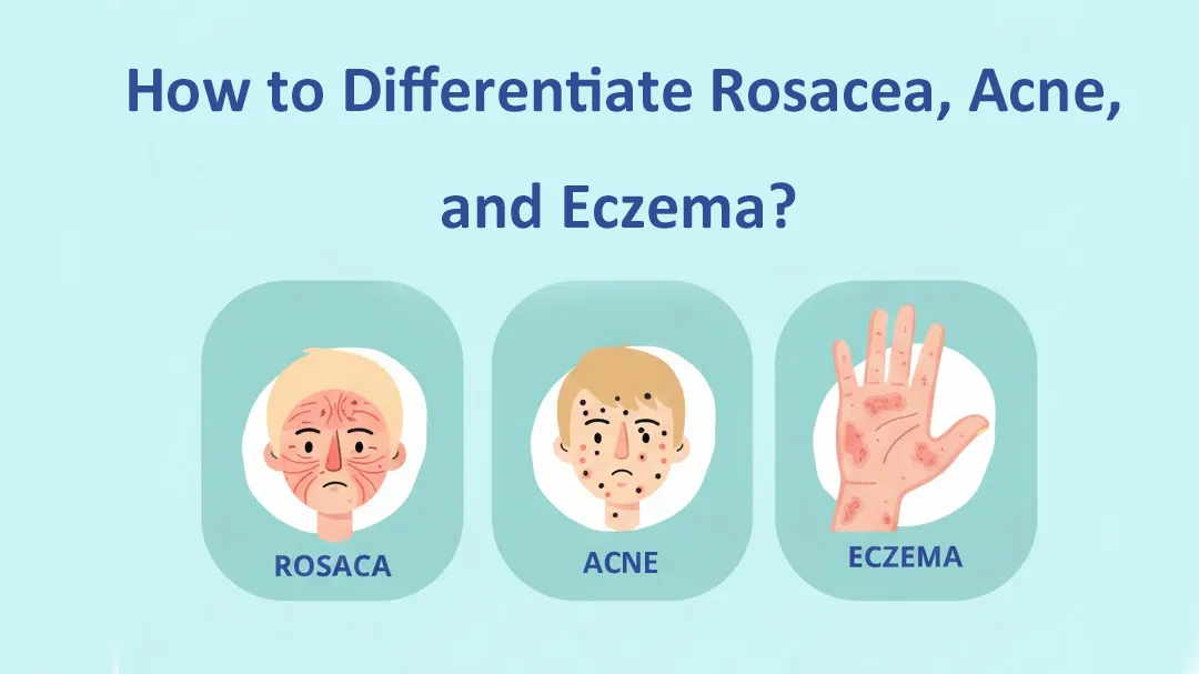 How to Differentiate Rosacea, Acne, and Eczema cover