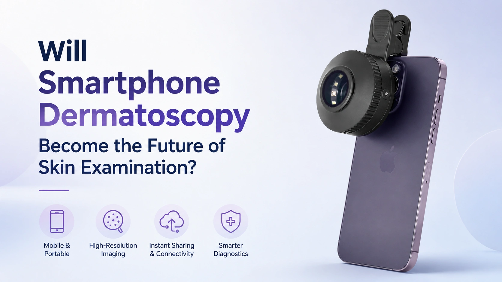IBOOLO smartphone dermascopy