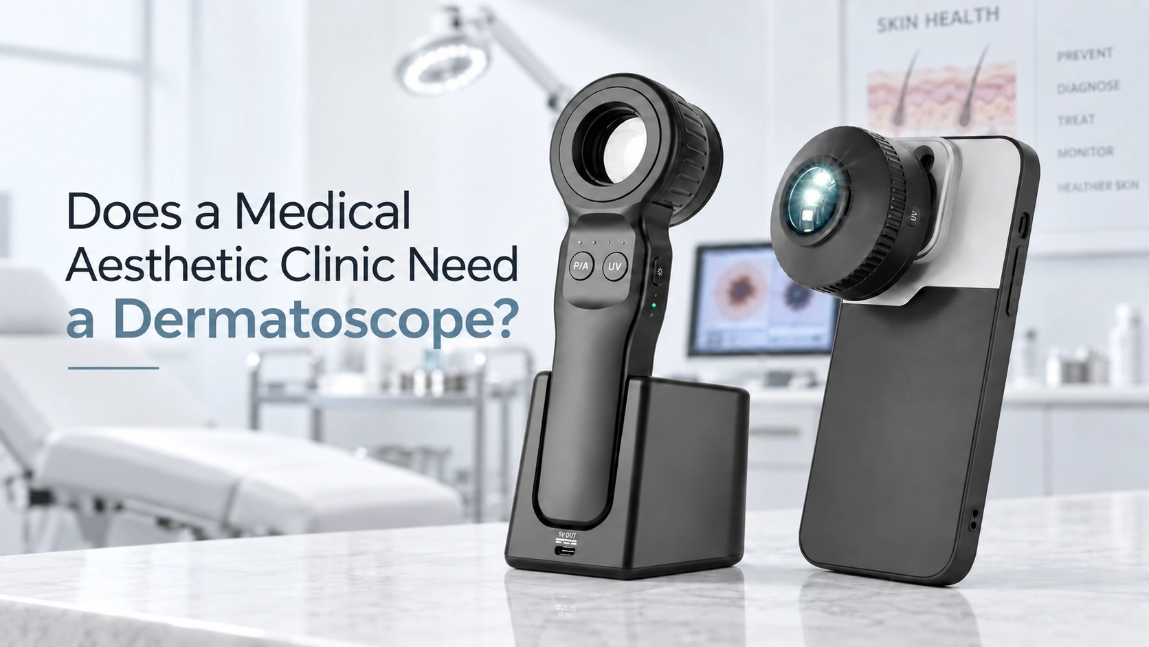medical aesthetic IBOOLO dermatoscope