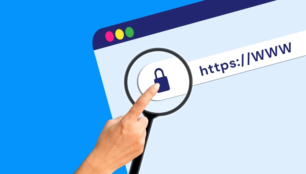 A,Hand,Pointing,At,A,Lock,Icon,On,A,Web