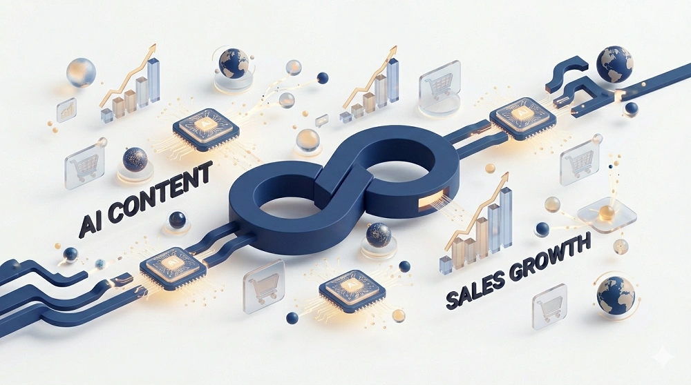 How AI Content Actually Drives Sales A Complete Content Closed-Loop Strategy for Global E-commerce.