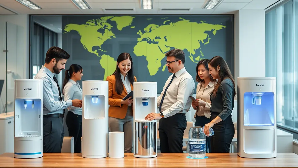 饮水机出口海外推广
