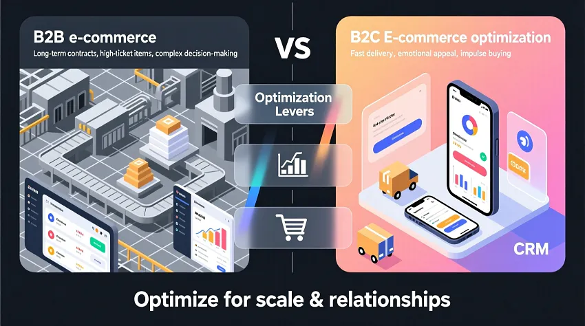 B2B vs. B2C E-commerce Optimization