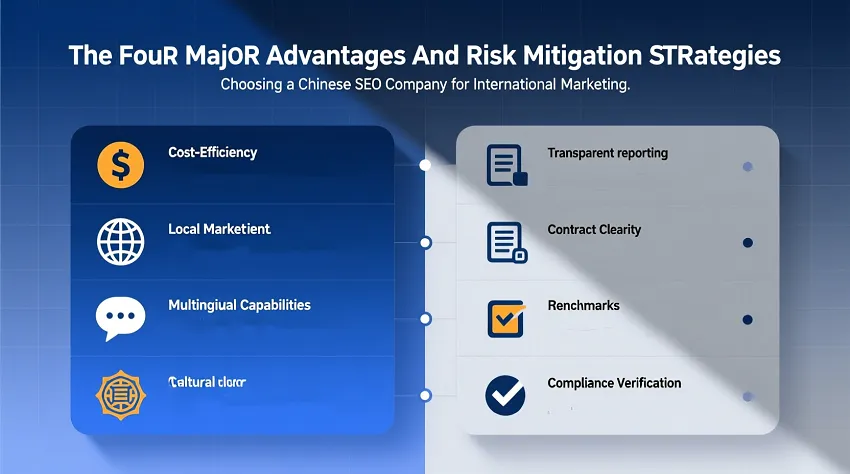 The Four Major Advantages and Risk Mitigation Strategies for Choosing a Chinese SEO Company for International Marketing