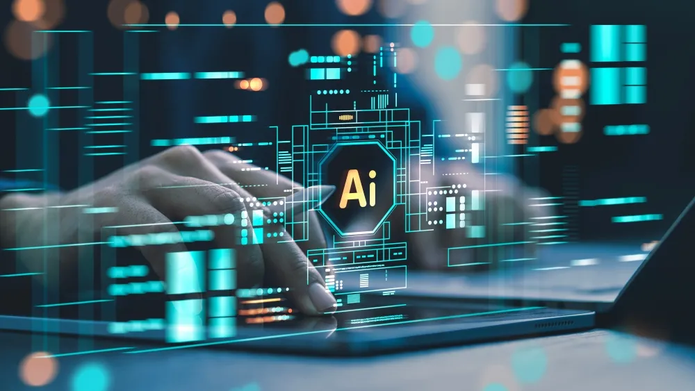 Humans,Are,Using,Laptops,And,Computers,To,Interact,With,Ai,
