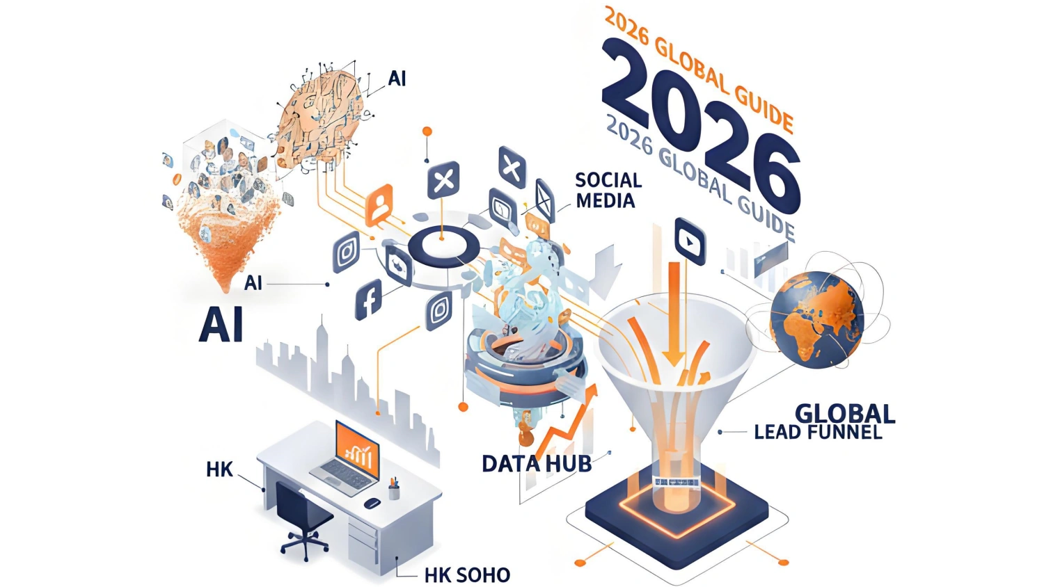 Global Trade 2026 Build High-Conversion Funnels with AI & 13 Social Media Tools for HK SOHOs