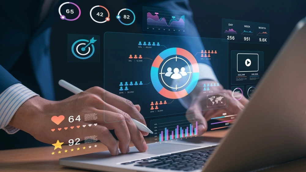 Concept,Of,Digital,Marketing,Strategy,And,Customer,Target,Analysis.,Business