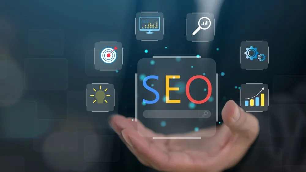 Human,With,Search,Engine,Optimization,Seo,Networking,Concept,,Searching,Browsing