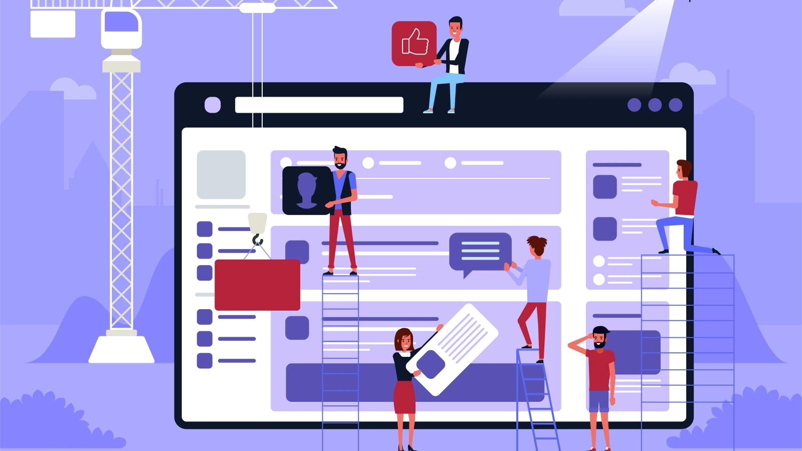 website building system