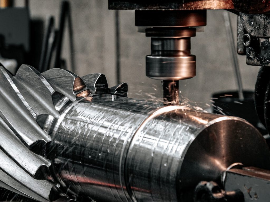 Industry lathe machine milling cutter gear precision work