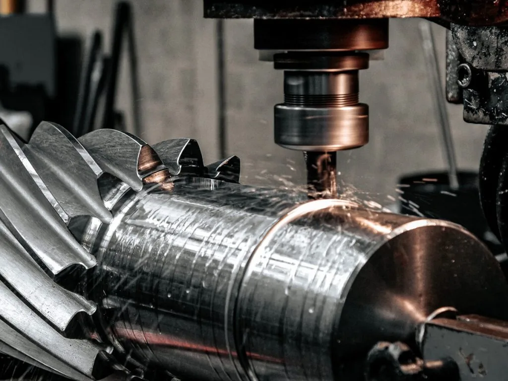 Industry lathe machine milling cutter gear precision work