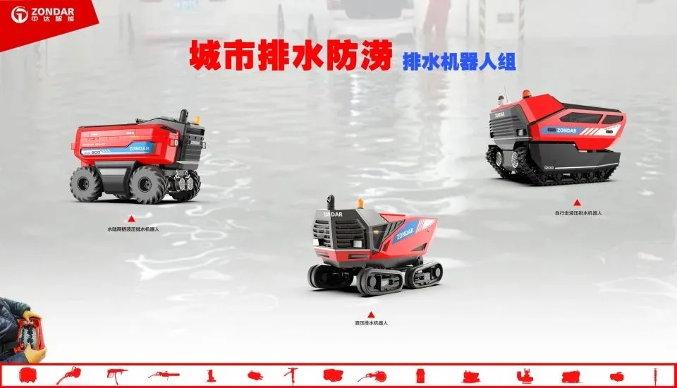ZONDAR HYDRAULIC DRAINAGE SOLUTION FOR FLOOD FIGHT