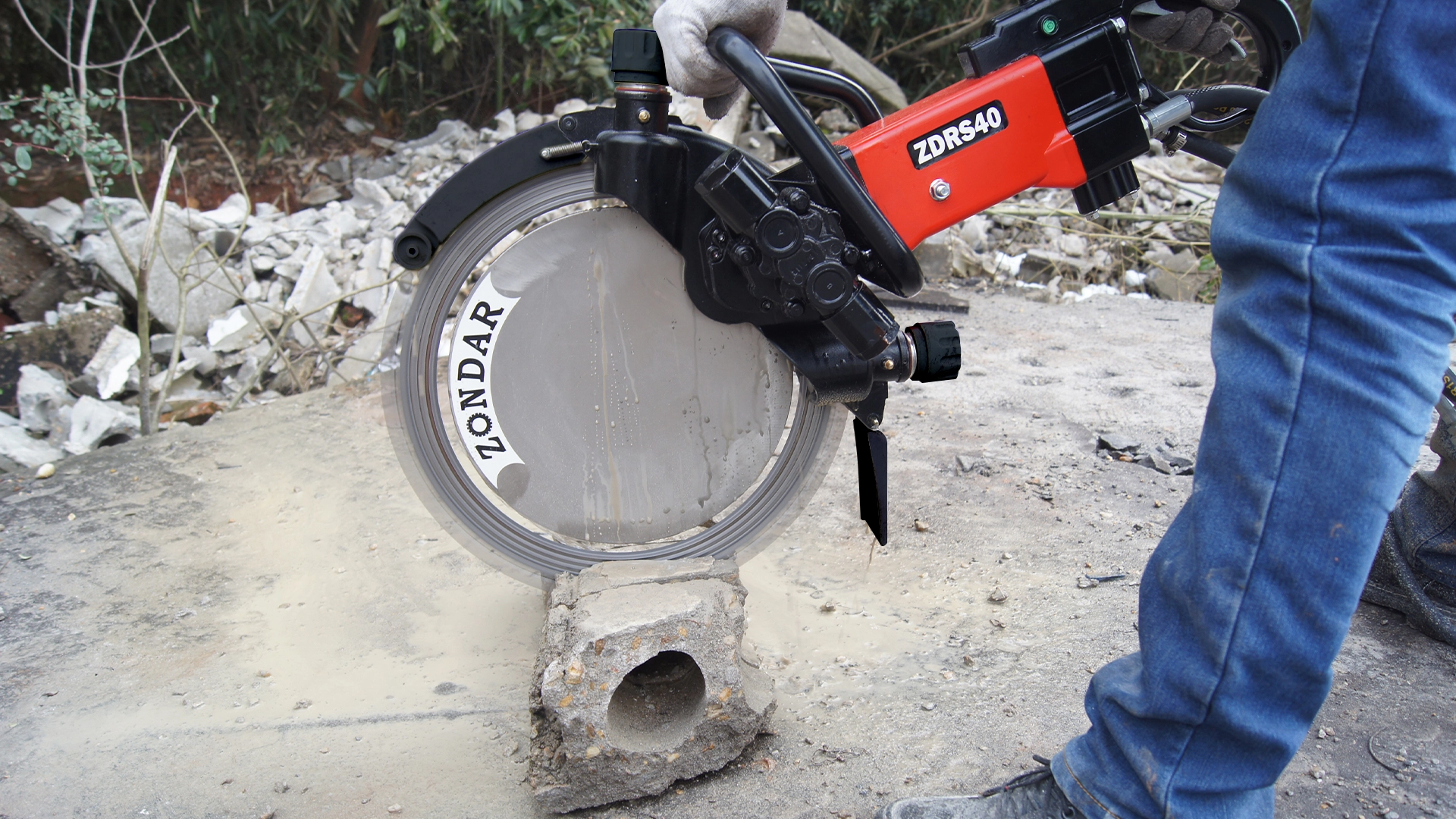 ZONDAR Hydraulic Ring Saw