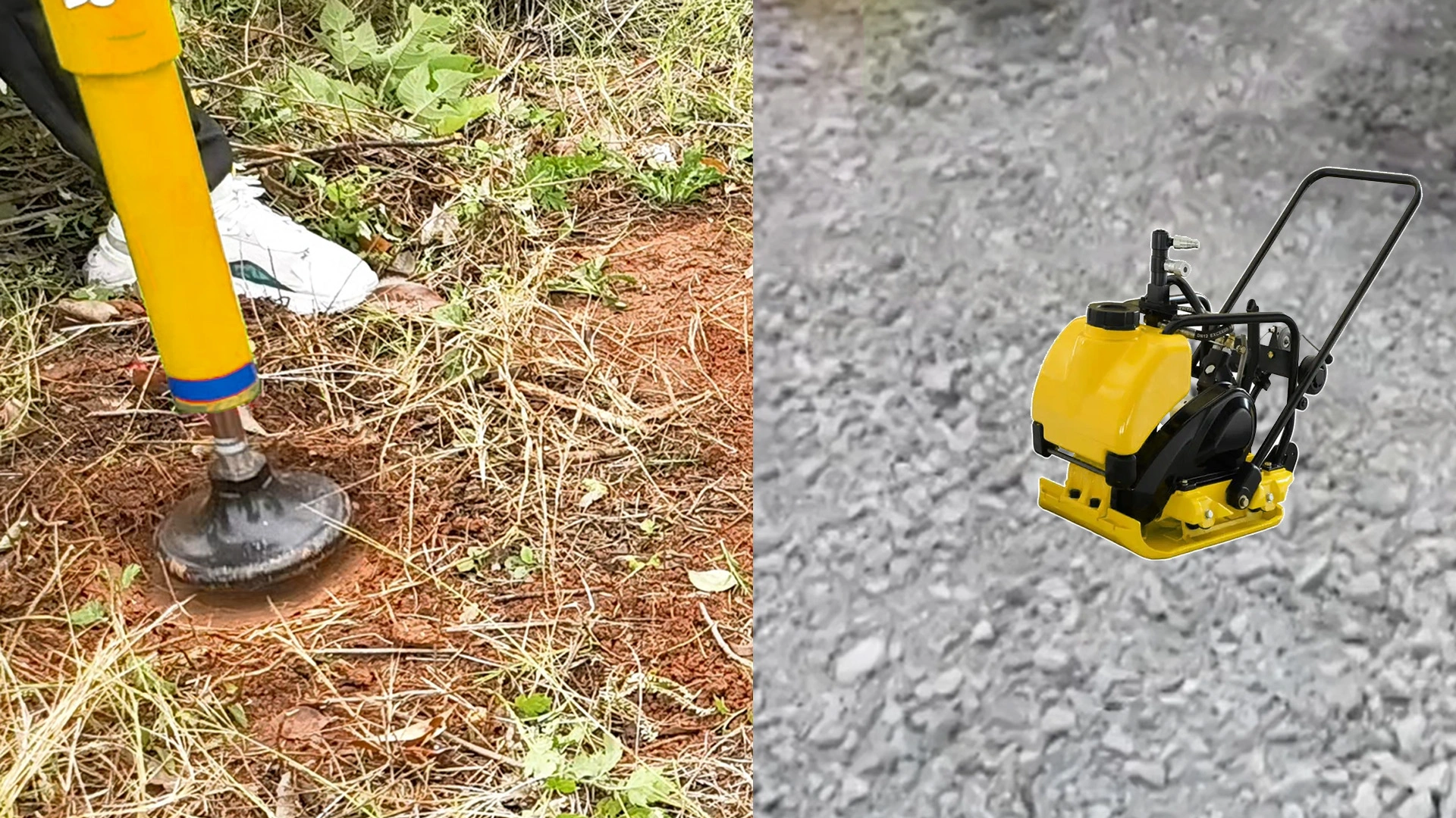 Hydraulic handheld tamper